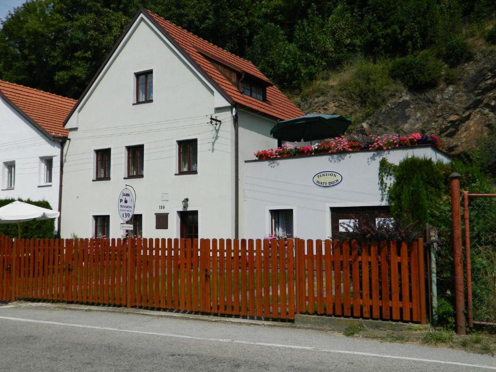 Penzion Sv. Duch Cesky Krumlov Bagian luar foto